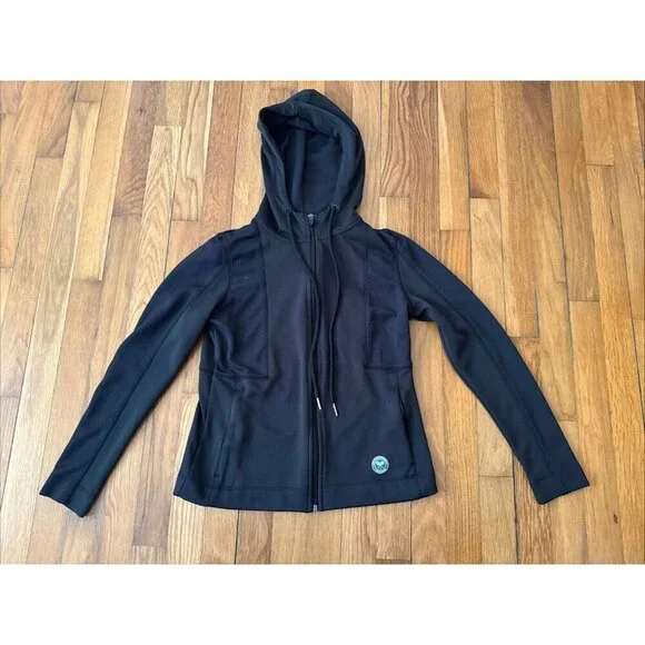 Wimbledon Sport Performance Women’s Hooded Jacket Black Size XS - Picture 1 of 6